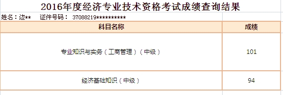 中級經(jīng)濟(jì)師查詢成績_2015上海中級經(jīng)濟(jì)師成績查詢時間_中級經(jīng)濟(jì)師成績查詢
