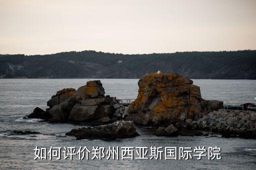 如何評價鄭州西亞斯國際學院