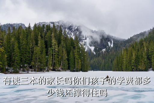 有讀三本的家長嗎你們孩子的學(xué)費(fèi)都多少錢還撐得住嗎