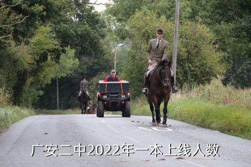 廣安二中2022年一本上線人數