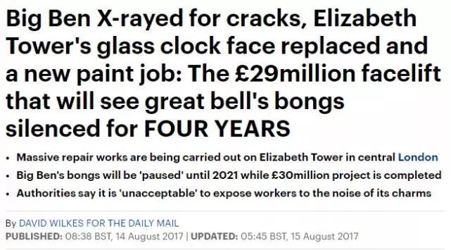 英國(guó)大本鐘時(shí)隔5年再敲響_大本鐘皇家藍(lán)表盤(pán)翻新_大本鐘修繕工程